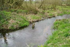 Redbournbury Fishery - Channel Narrowed To Improve Conditions For Brown Trout - John Fisher