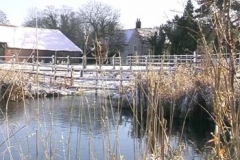 Redbournbury Ford & Farm In The January 2004 Winter Snow - Alan Bull